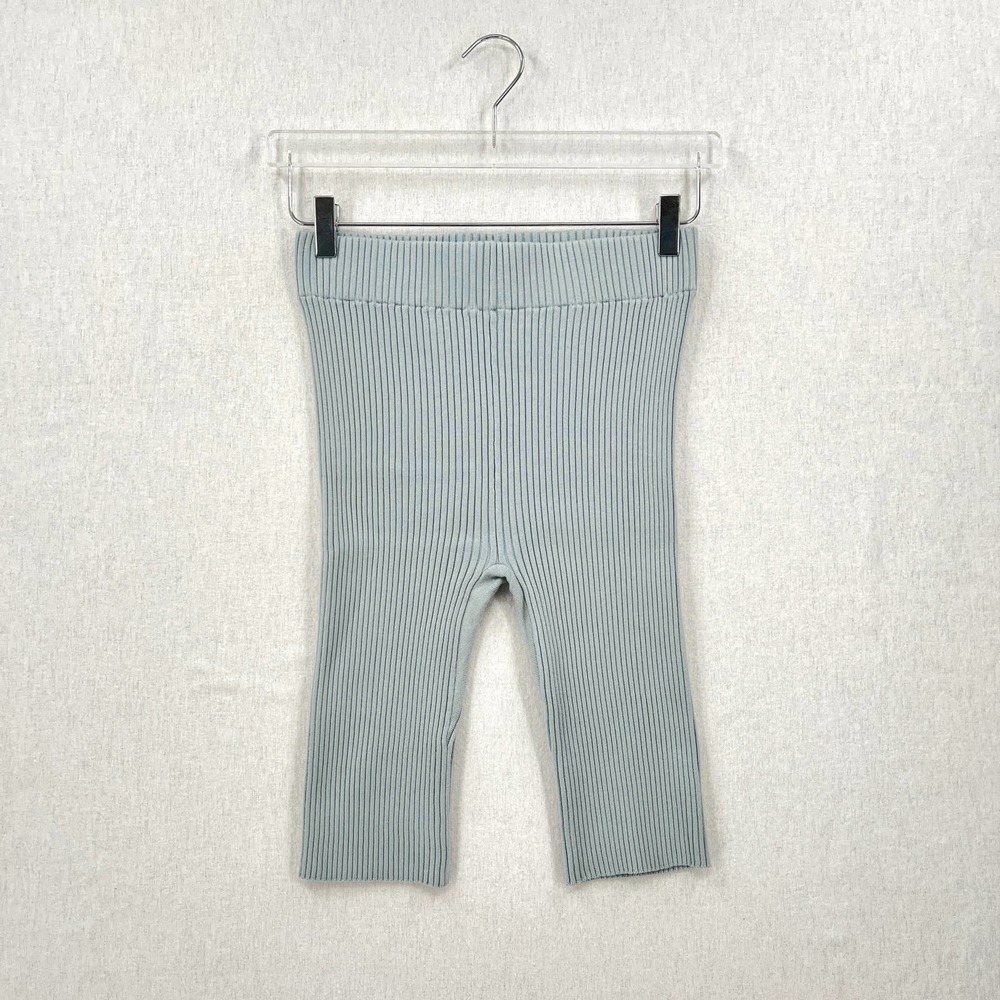 LUNYA Lounge Shorts Womens Large Chilled Blue Cozy Cotton Silk Bike Shorts NEW - Picture 3 of 14
